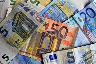 Billets euros argent