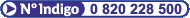 0 820 228 500 - Numero Indigo (prix d'un appel local)