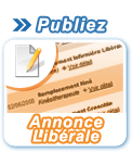 Publiez une annonce lib�rale
