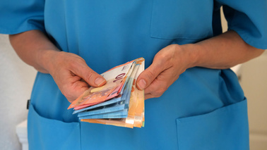 Salaires infirmiers par région